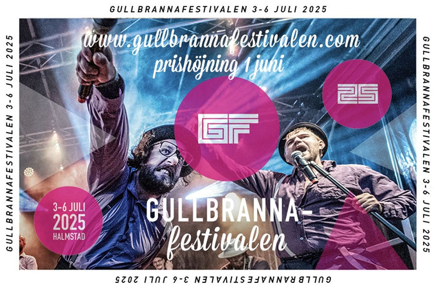 Prishöjning av festivalpass 1 juni