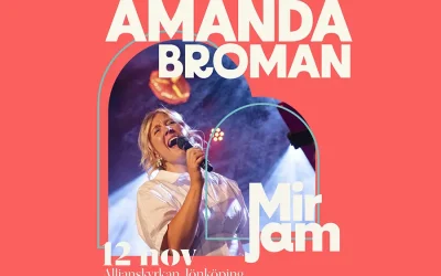 Missa inte Mirjam 12 november med Amanda Broman